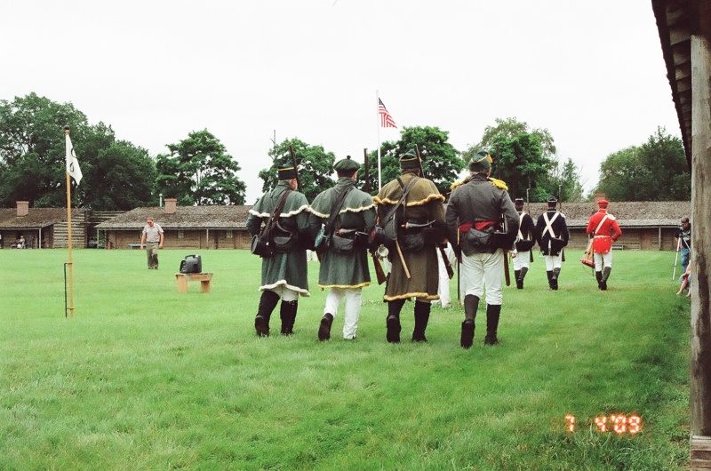 Marching Behind