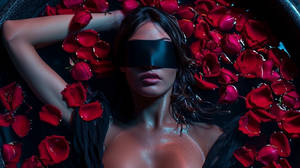 Beauty amongst the roses