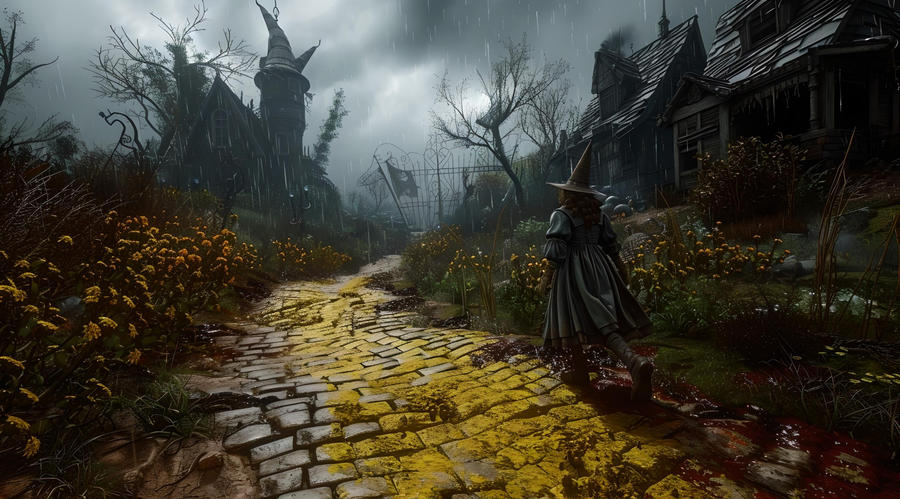 Strange road