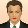 Leonardo DiCaprio vector portrait