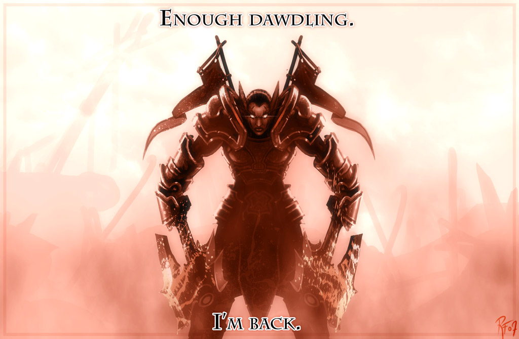 Enough dawdling