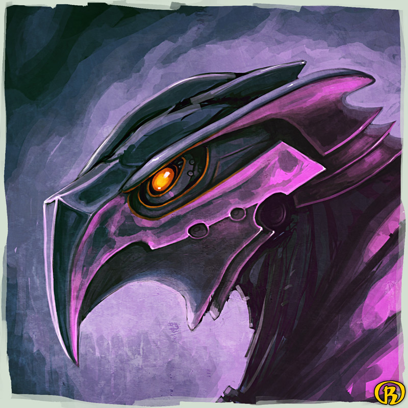 Falcobotamurai by BluntieDK