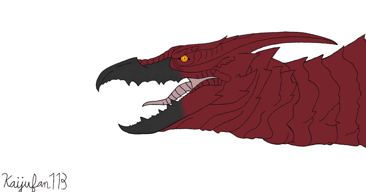 Rodan 2019 Head Sketch by Kaijufan113 on DeviantArt