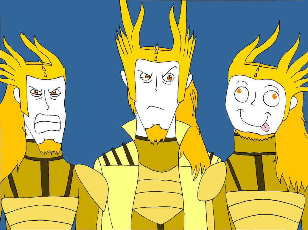 Ichi, Ni, and Kevin by KaijuFan113 on DeviantArt