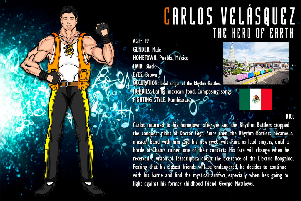 Battle Rhythm 2: Carlos' Biography by GreatDragonKid Battle Rhythm 2: Carlos' Biography by GreatDragonKid