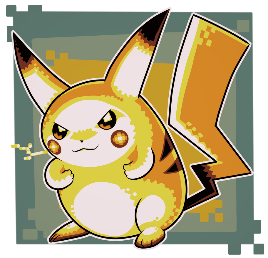 Pikachu by JetRacoon on DeviantArt