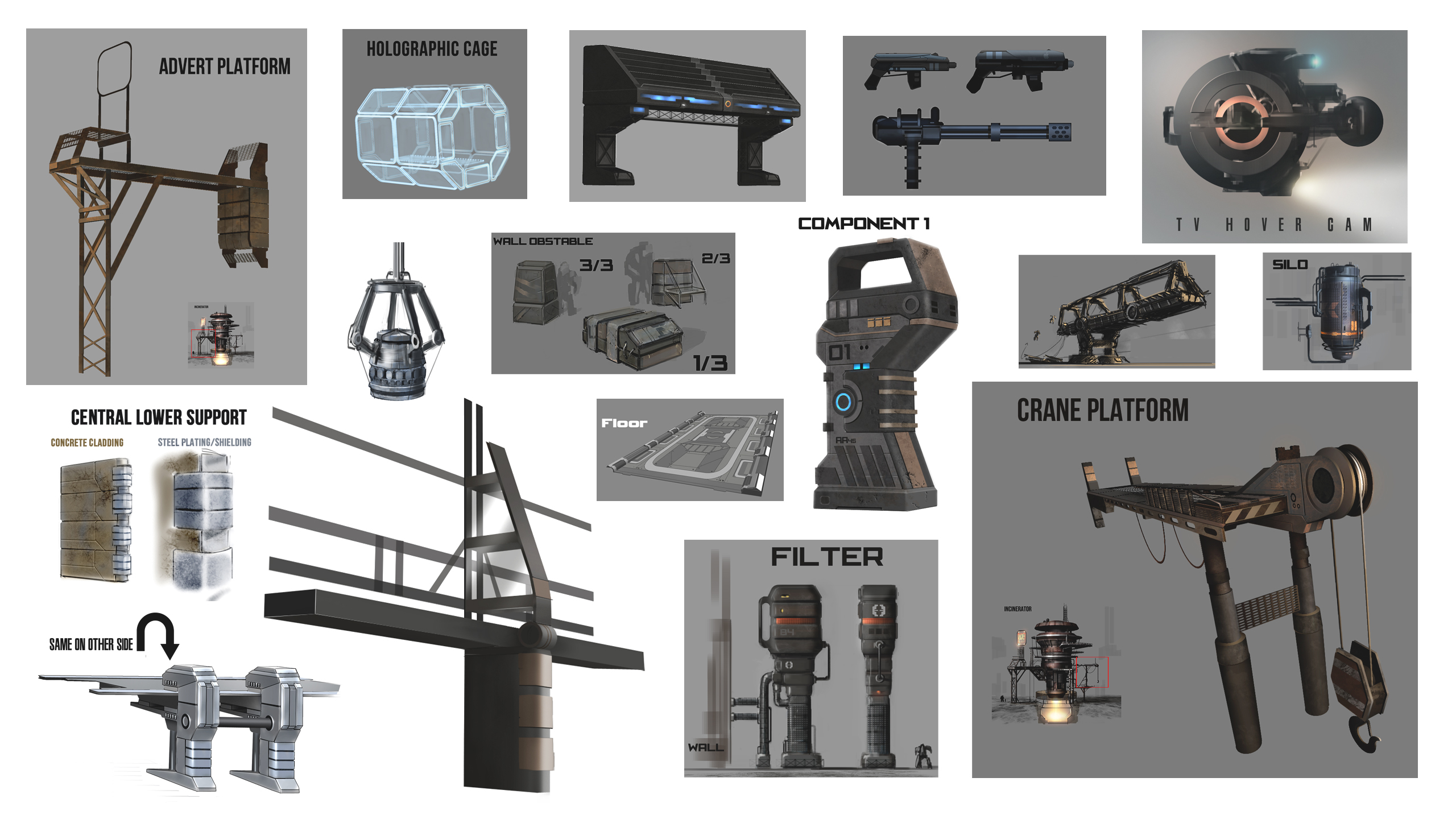 Heavy Gear Assault Concepts 4