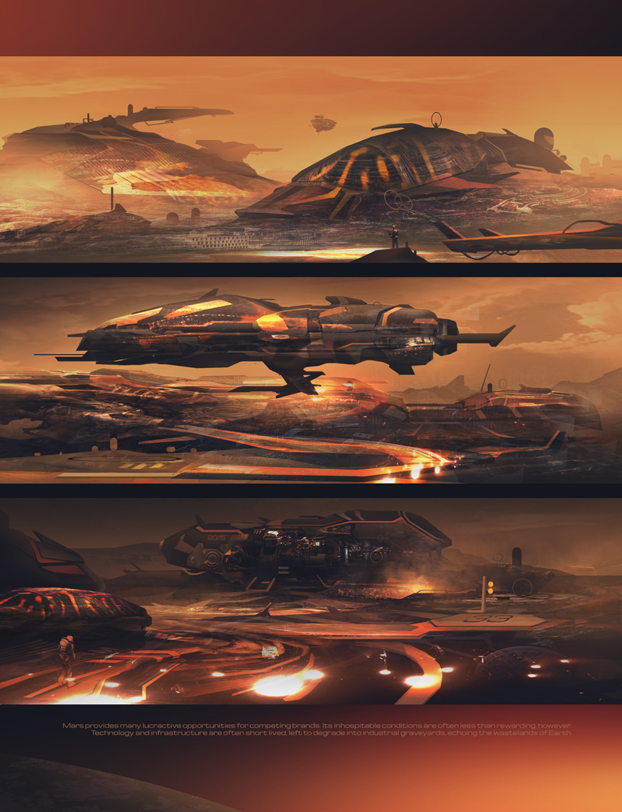 Mars Industry by JamesLedgerConcepts