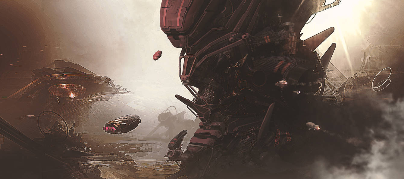 Alien Structure by JamesLedgerConcepts on DeviantArt