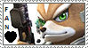 Fox McCloud Stamp by KursedRamone