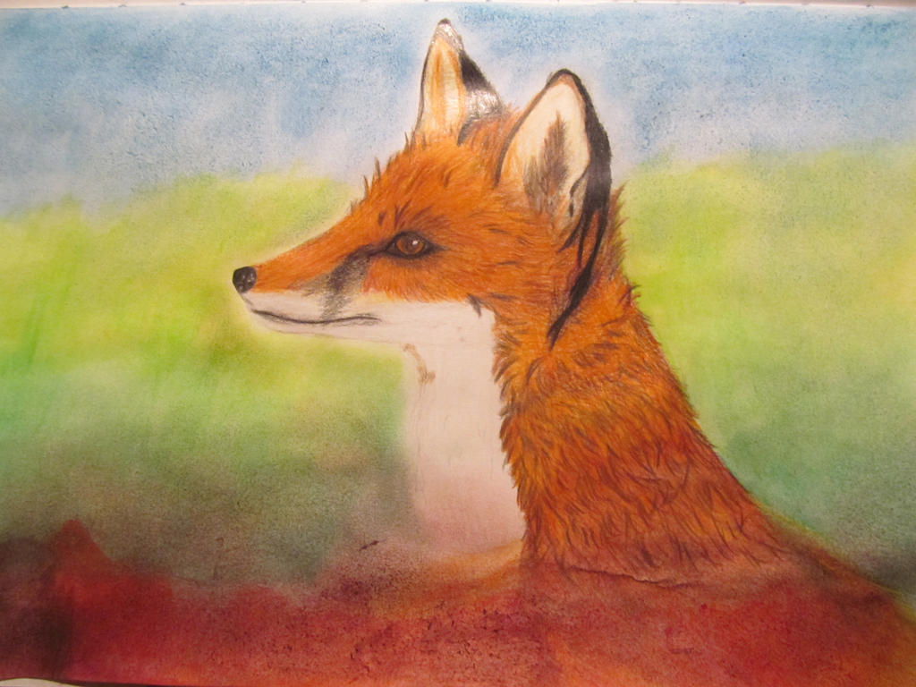 ~ Fiery Fox by Irelian on DeviantArt