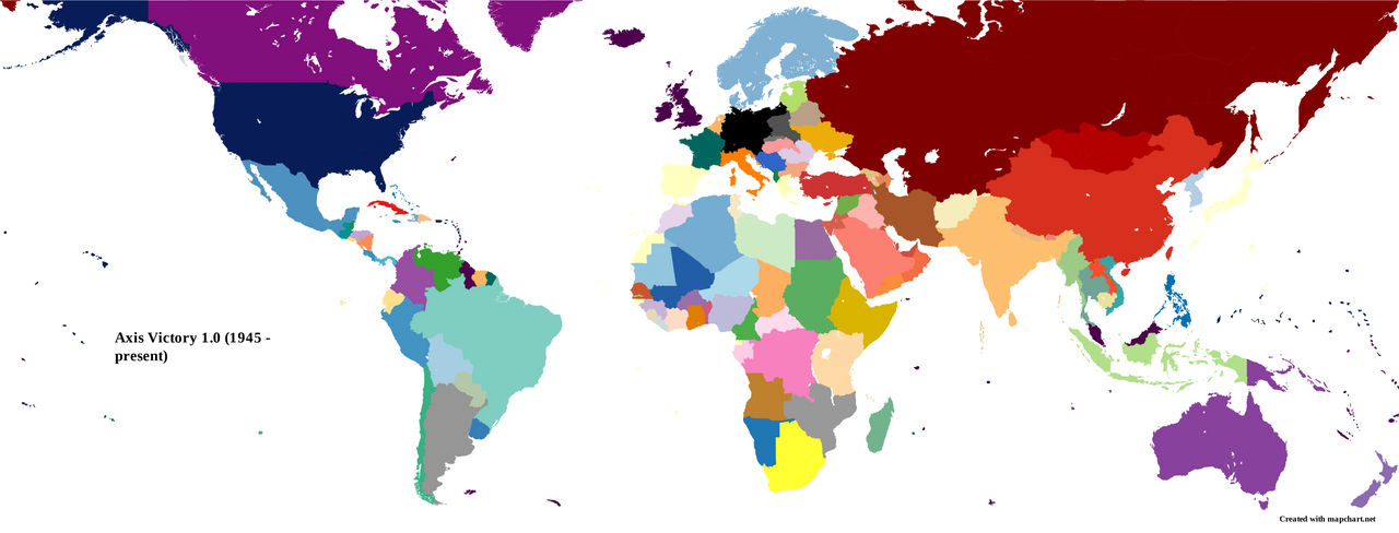 Axis Victory Map Deviantart Axis Victory 1945 - present map by SAADM12 on DeviantArt