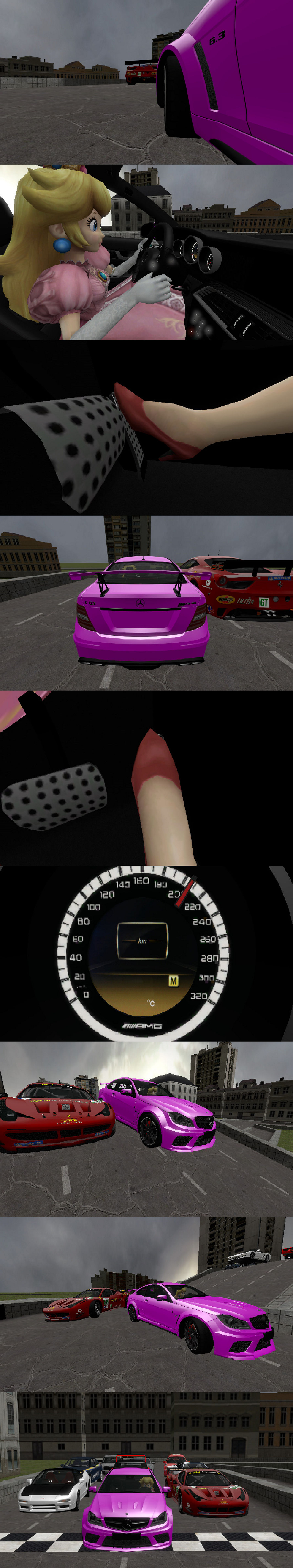 Peach Racing Peach racing by SFMpedal2 on DeviantArt