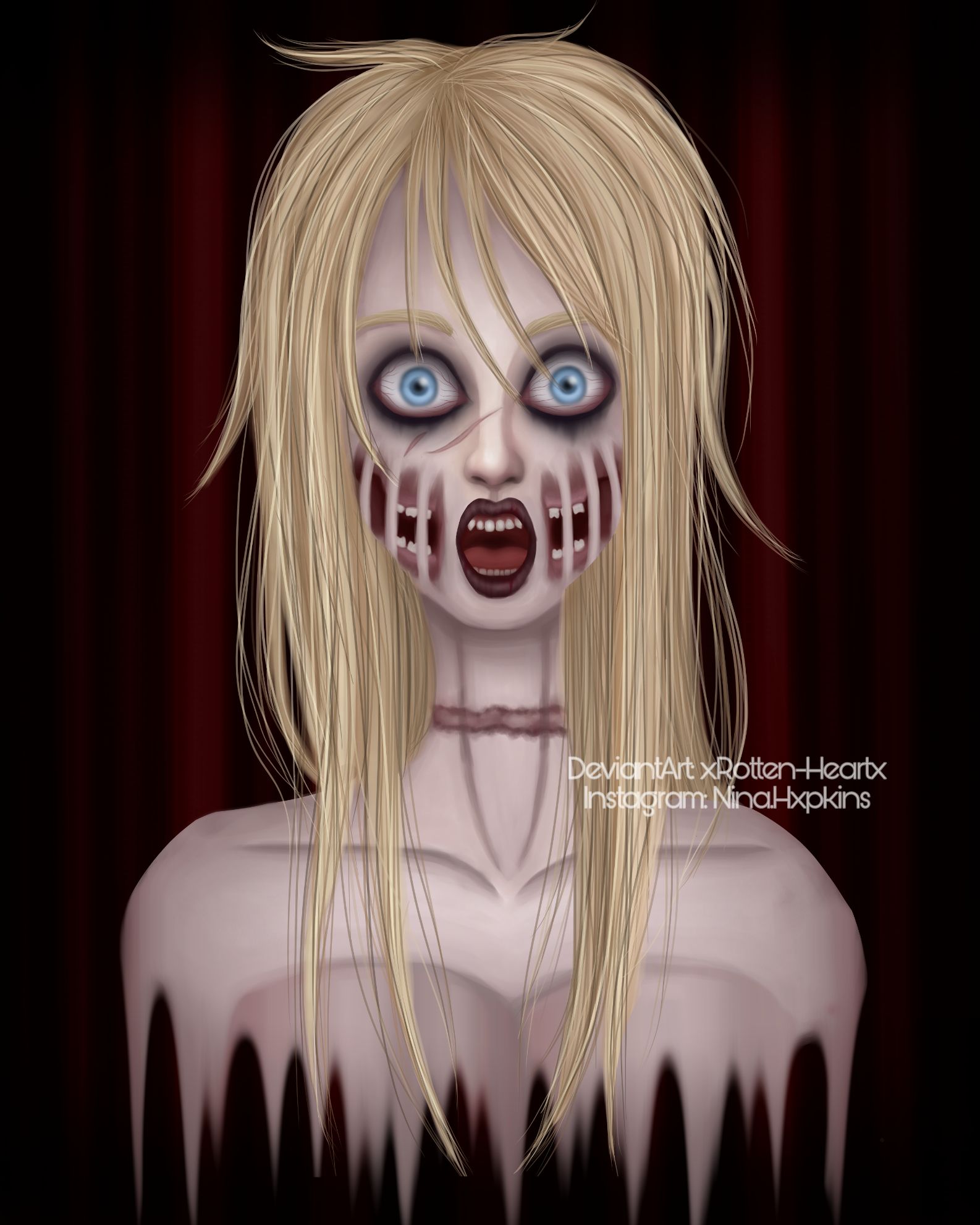 Portait  ~ Ashley the Infected