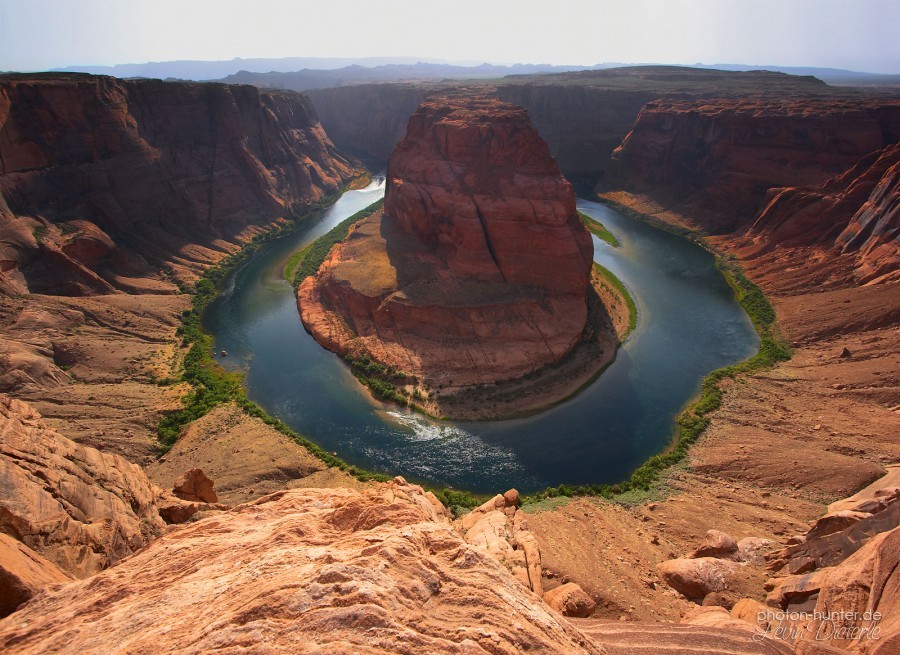 At the Horseshoe bend