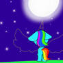 Sparkle becoming an Alicorn (she was a filly)