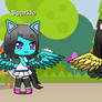 Sparkle and Vess in Gatcha life