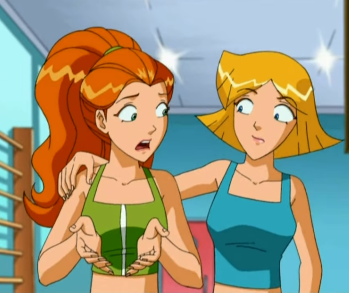 Totally Spies Sam Clover workout