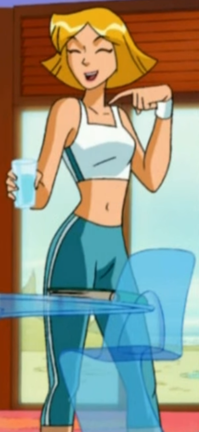 Totally Spies Clover workout