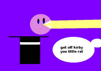 kirby in a magic show