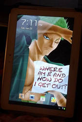 Personal Zoro Lockscreen