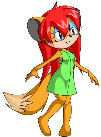 Sonic Styled Sue Squirrel