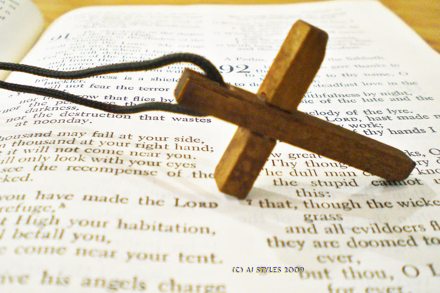 Cross and Bible 1