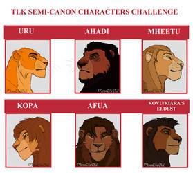 TLK Semi-Canon Characters Challenge