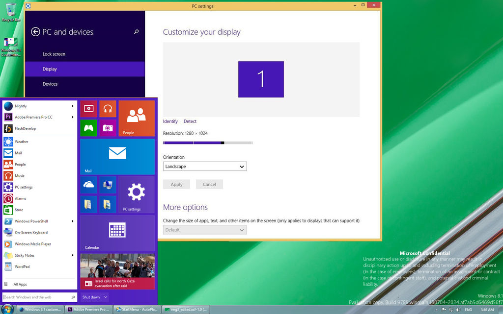 Windows 8.1 customized like Windows Threshold '9' by BakuChris on ...