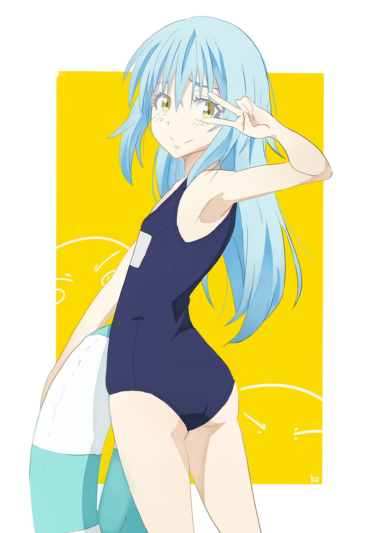 Swimsuit Rimuru by k0y0m1 on DeviantArt