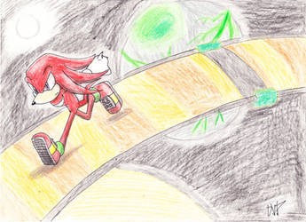 CE: knuckles in space