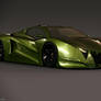 V12 supercar concept - Green Goblin - 3