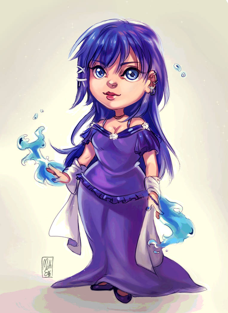 Aqua - Chibi by multieleonora96 on DeviantArt