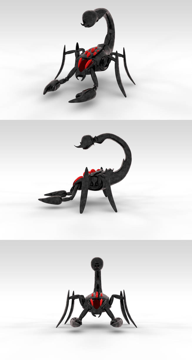 Scorpio monster by sandprince on DeviantArt