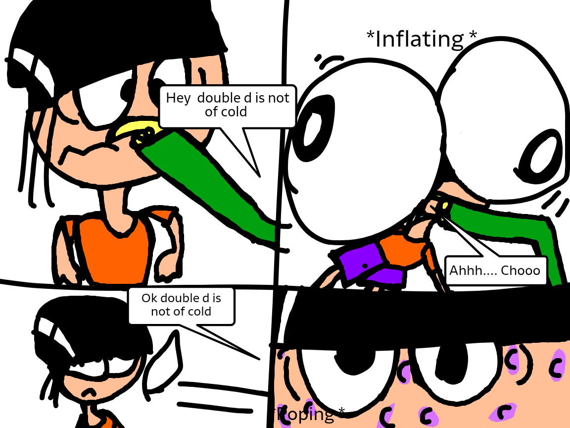 Deviantart Inflation Itchy Double d allergic inflation part 2 by 154357s on DeviantArt