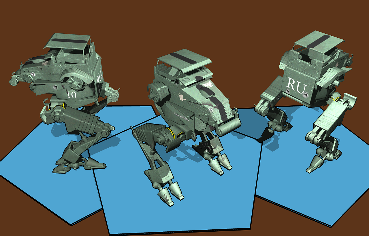 Bushwacker prototype mecha