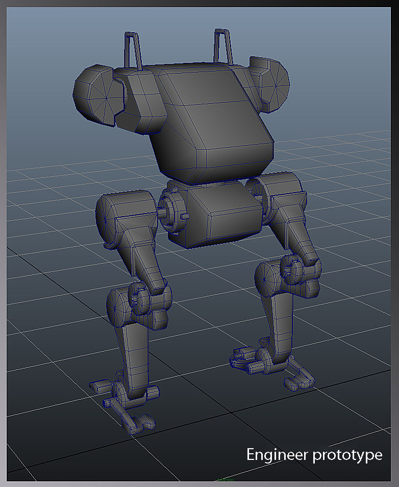 Engineer mecha test by Jashma on DeviantArt