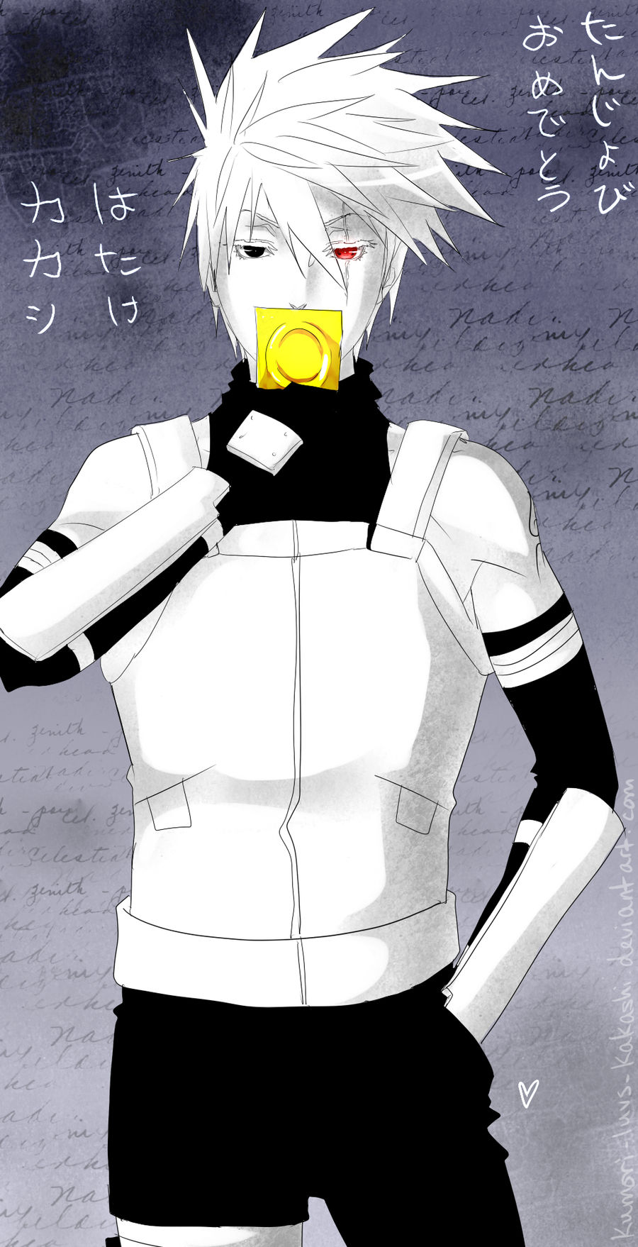 Happy Birthday Kakashi Hatake by Kumori-luvs-Kakashi on DeviantArt