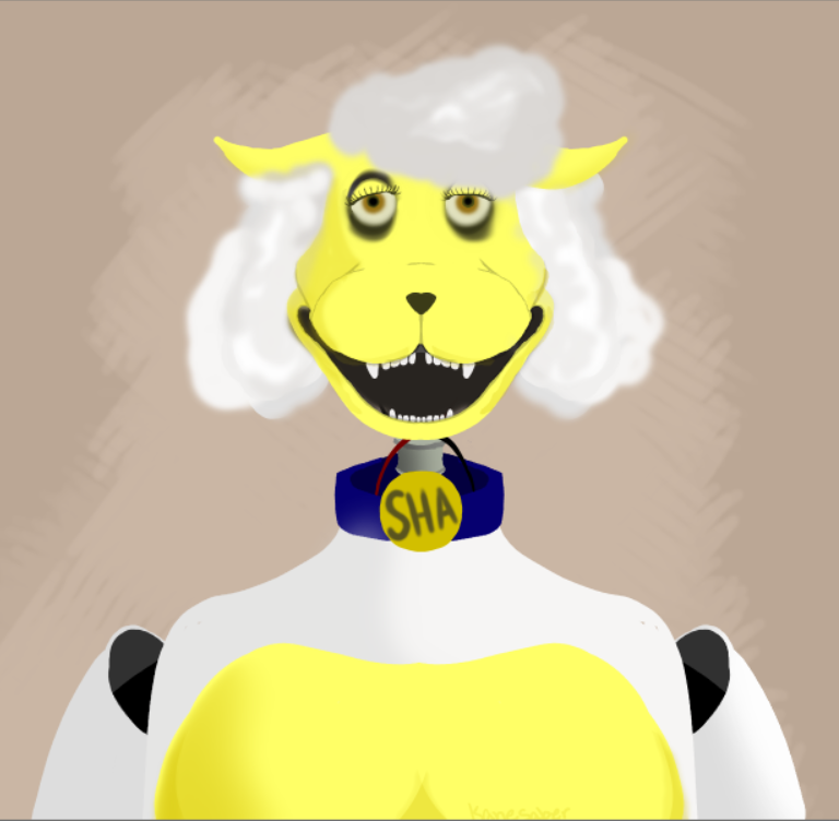 Sha the sheep (Walten Files) by KaneSaber on DeviantArt