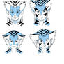 thundercats 2011 style concept headshots of Bengal