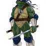 a sketch of Leonardo from the next mutation series