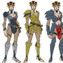 colored version of Pumyra armor sketches