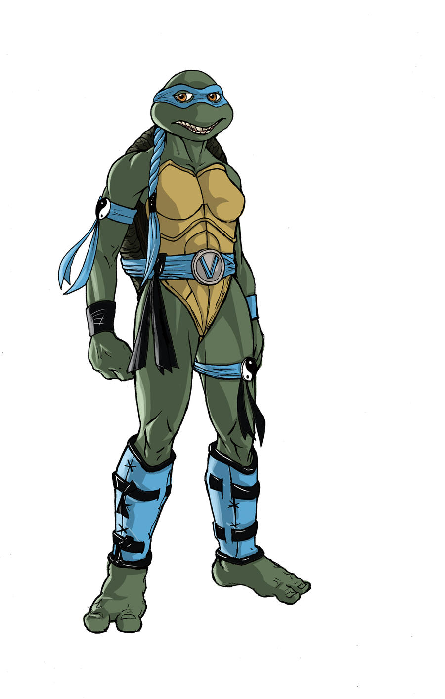 ninja turtles next mutation sketch of Venus
