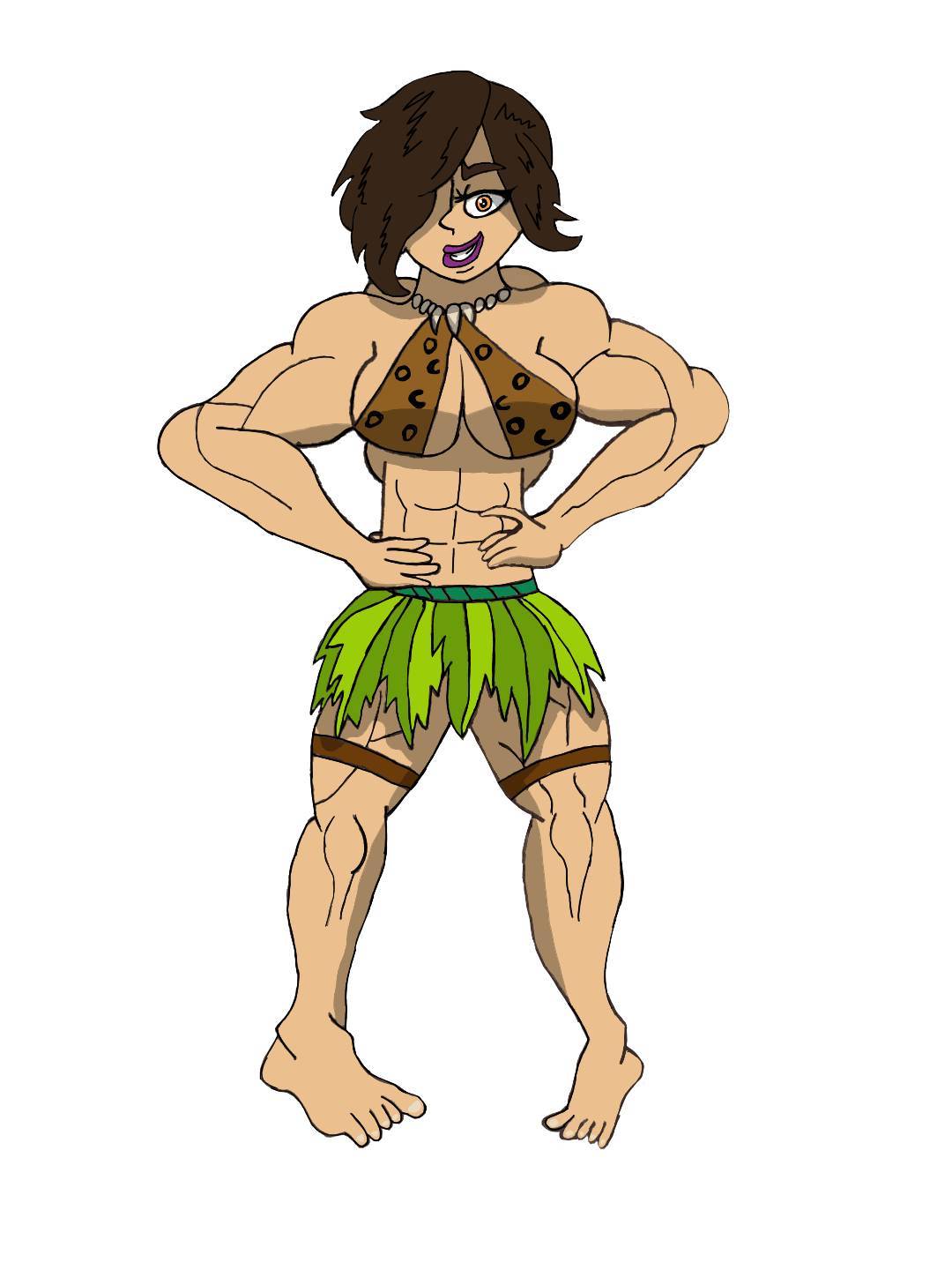 Introducing, my first OC..Silly Jungle Girl Ingrid