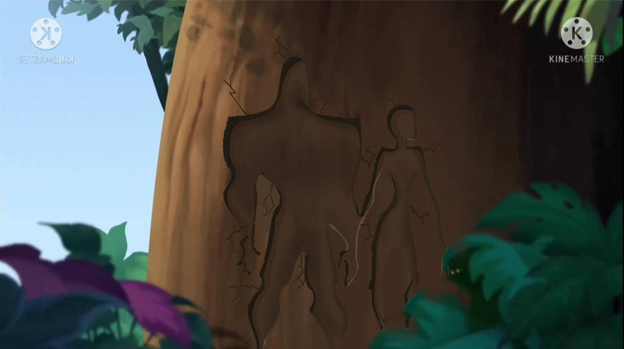 Kronk of the jungle, Impact silhouette