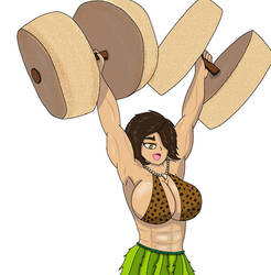 Strong as she can be