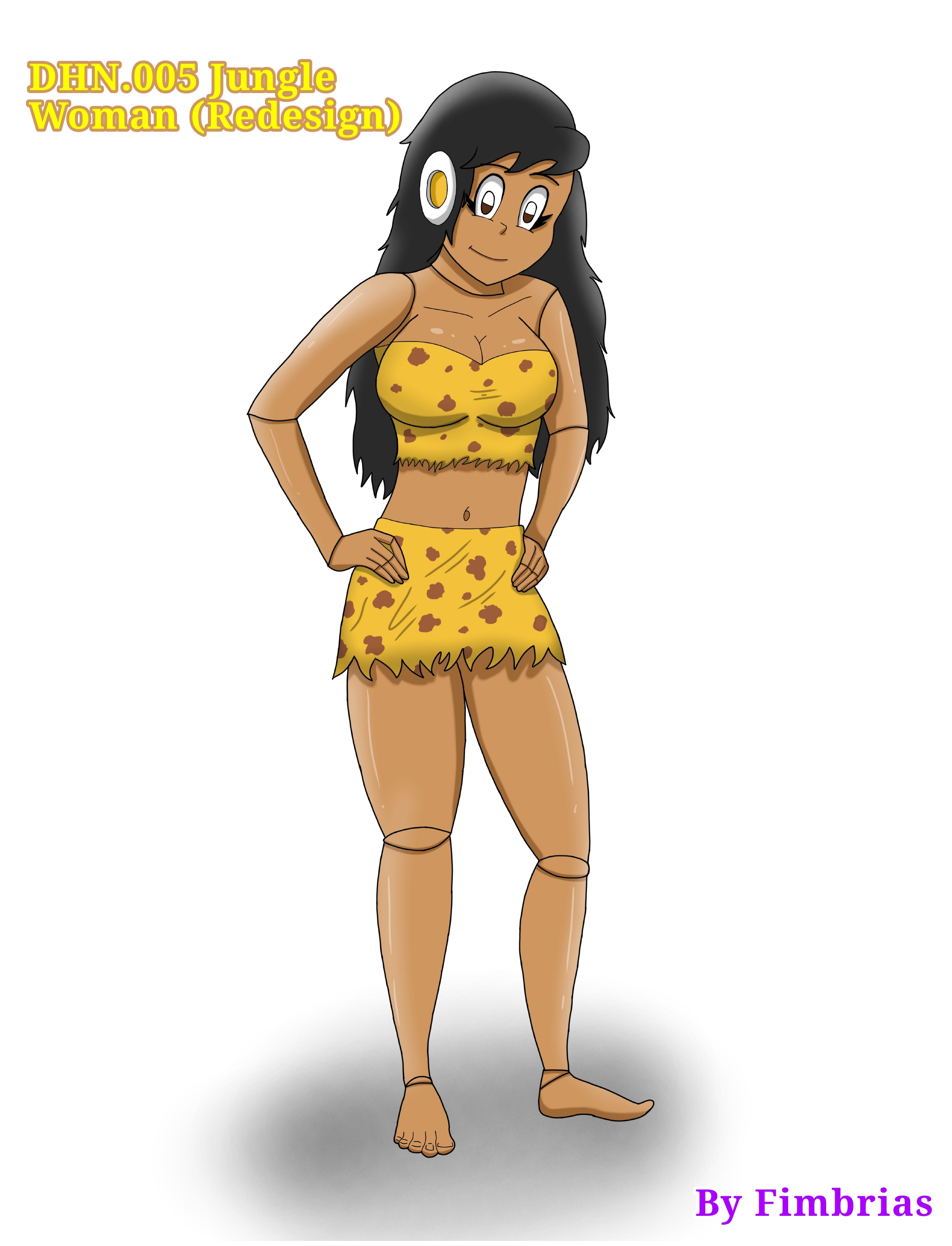 DHN.005 Jungle Woman (Redesign)