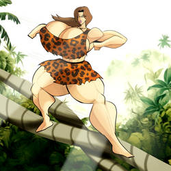 Milf Ingrid, different style part 2, jungle surf