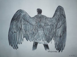 Castiel's wings