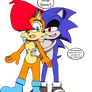 Vampire Sonic Preys on Sally